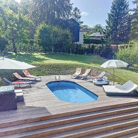 Appartement Moderne Avec Terrasse Et Piscine A Chatel Sur Bex Extérieur photo