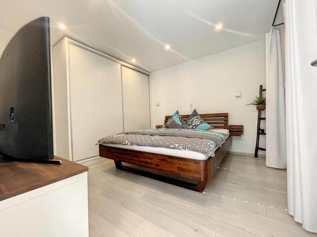Appartement Moderne Avec Terrasse Et Piscine A Chatel Sur Bex Extérieur photo