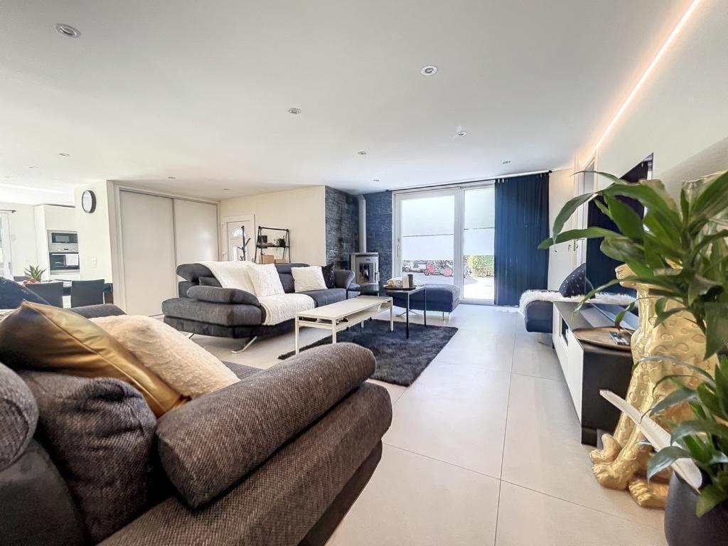 Appartement Moderne Avec Terrasse Et Piscine A Chatel Sur Bex Extérieur photo
